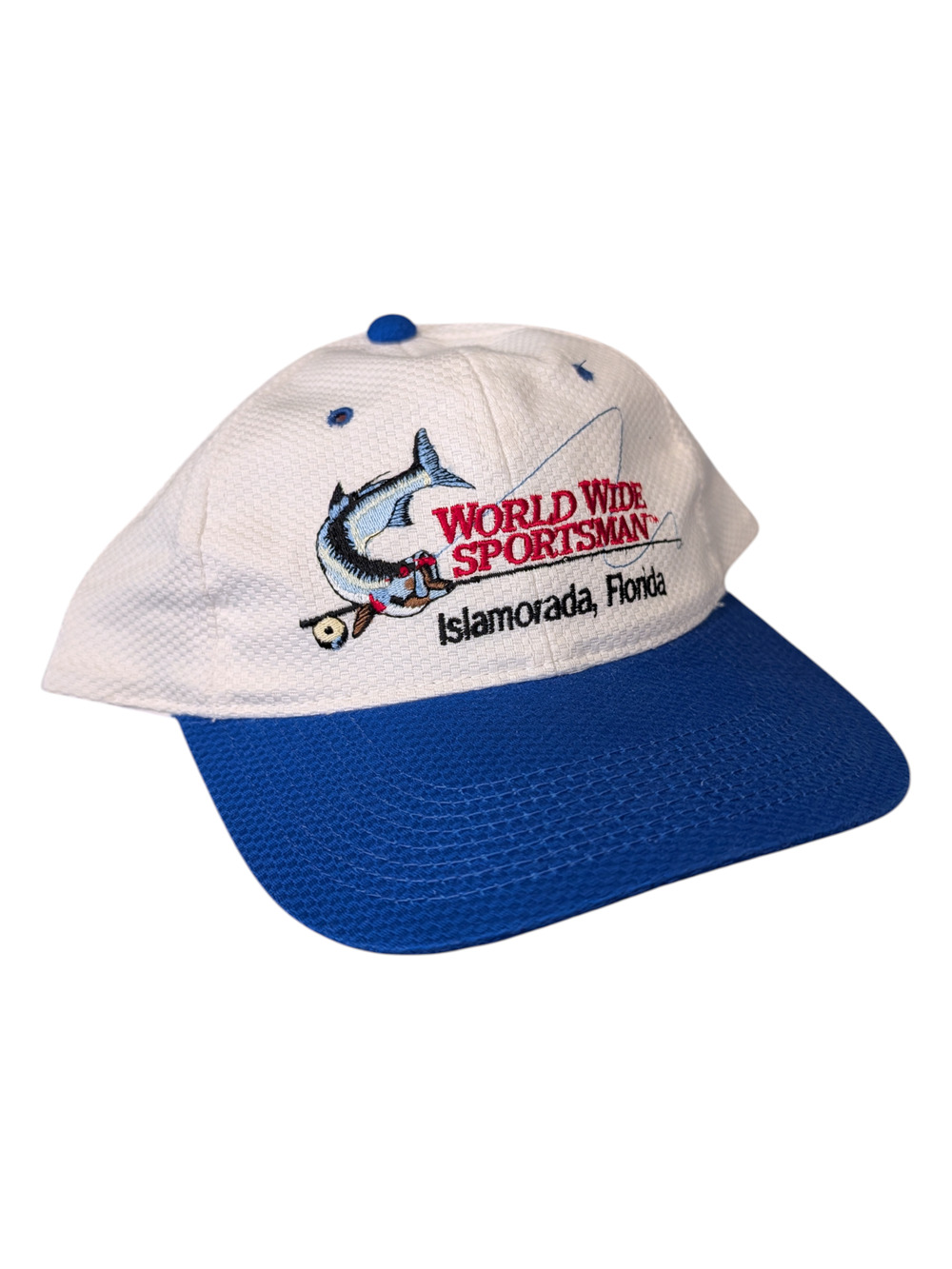 Y2K World Wide Sportsman baseball Snapback hat